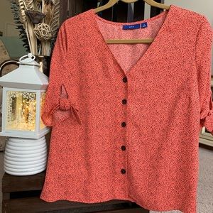 Apt 9 Button Down Blouse